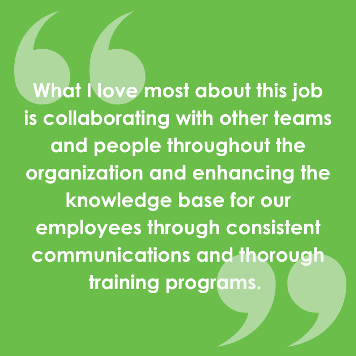 Jonathan loves being able to collaborate with other teams!