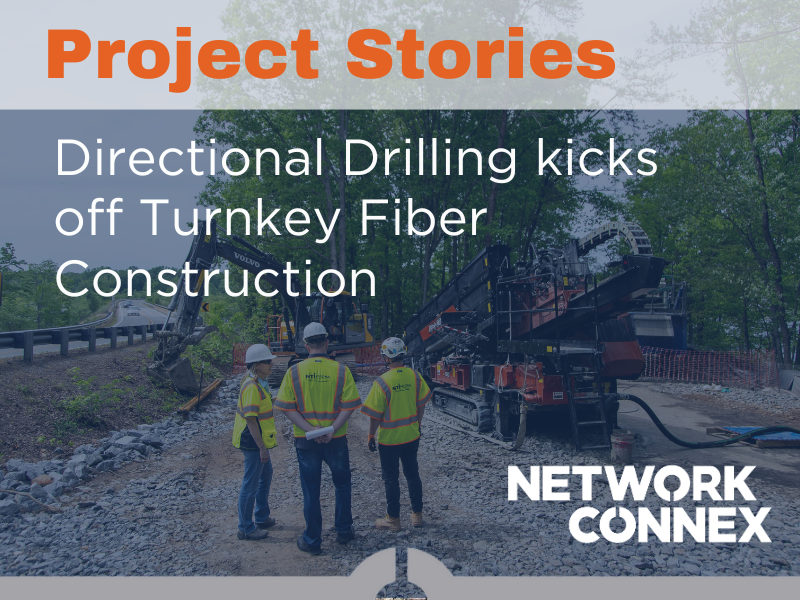 DIRECTIONAL DRILLING FOR FIBER CONSTRUCTION