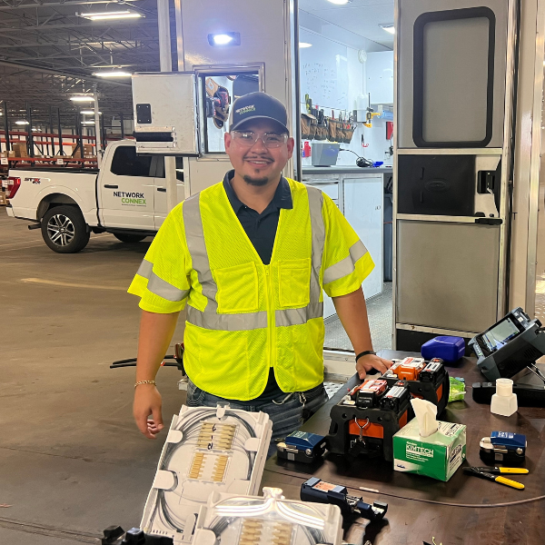 Network Connex fiber splicing experts