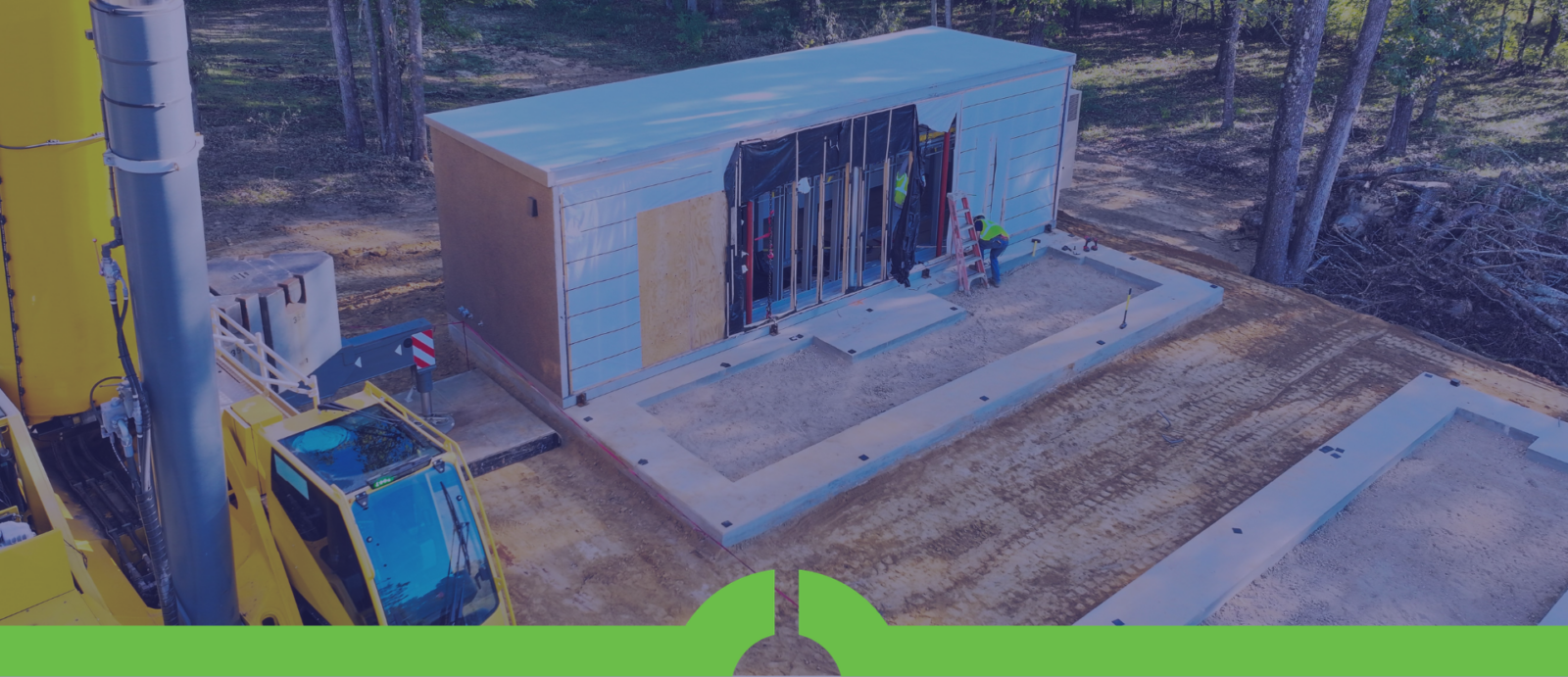 Complete civil construction, hut setting, and logistics services support ILA builds on fiber backbone builds