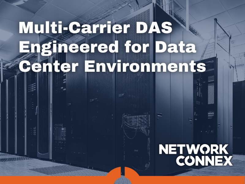 MULTI-CARRIER DAS ENGINEERED FOR DATA CENTER ENVIRONMENTS