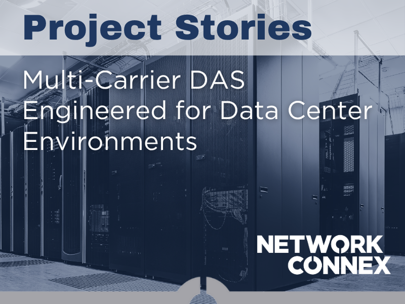 MULTI-CARRIER DAS ENGINEERED FOR DATA CENTER ENVIRONMENTS